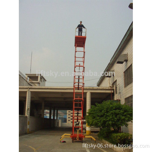 6000mm movable high travel working platform manufacture China SJY0.25-6.0